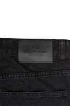 Jean Negro Lavado Corte Chill - detalle 5