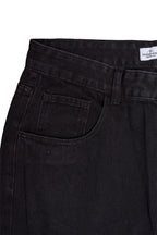 Jean Negro Lavado Corte Chill - detalle 4