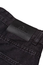 Jean Negro Lavado Corte Chill - detalle 6