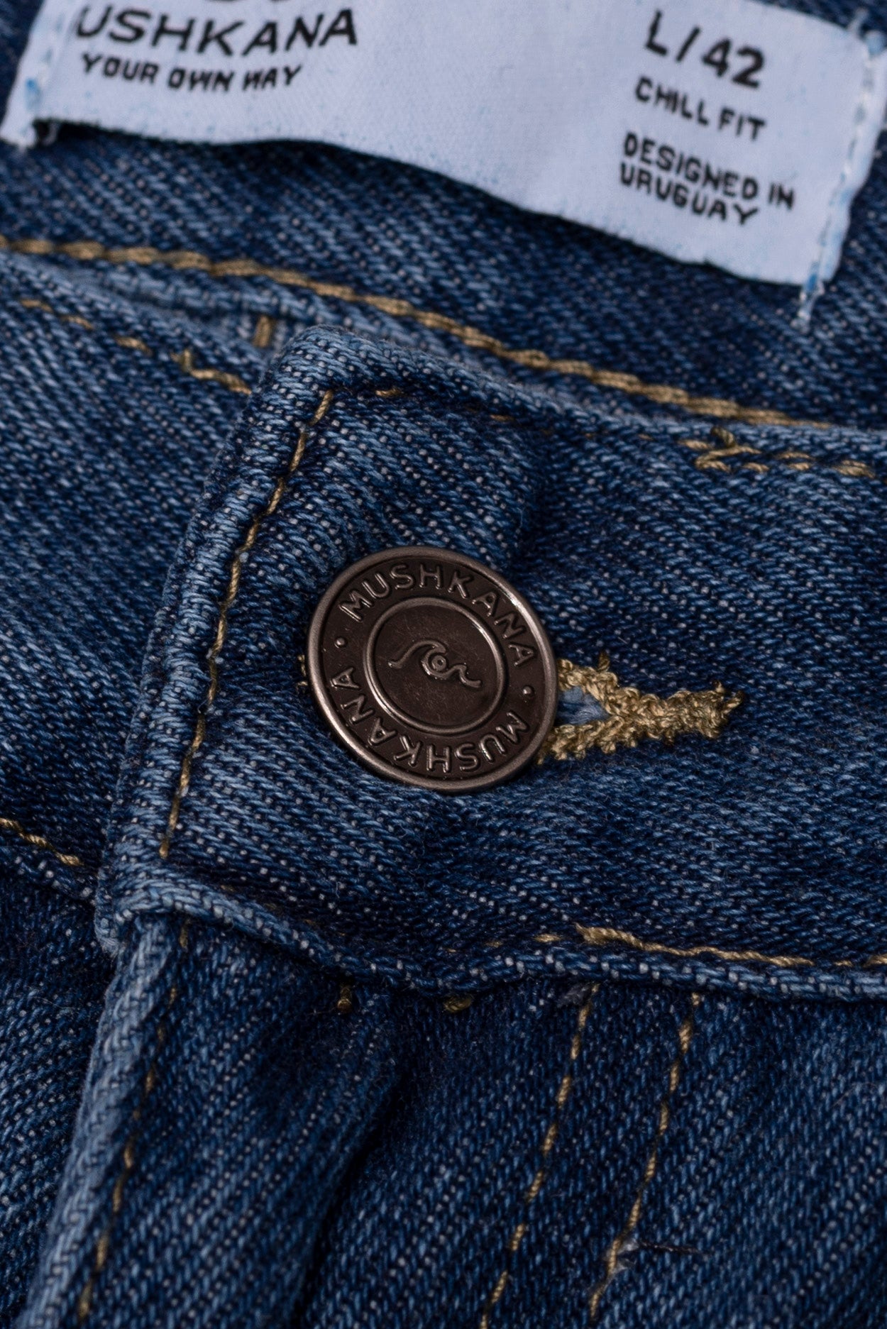 Jean Middle Blue Corte Chill - detalle 5