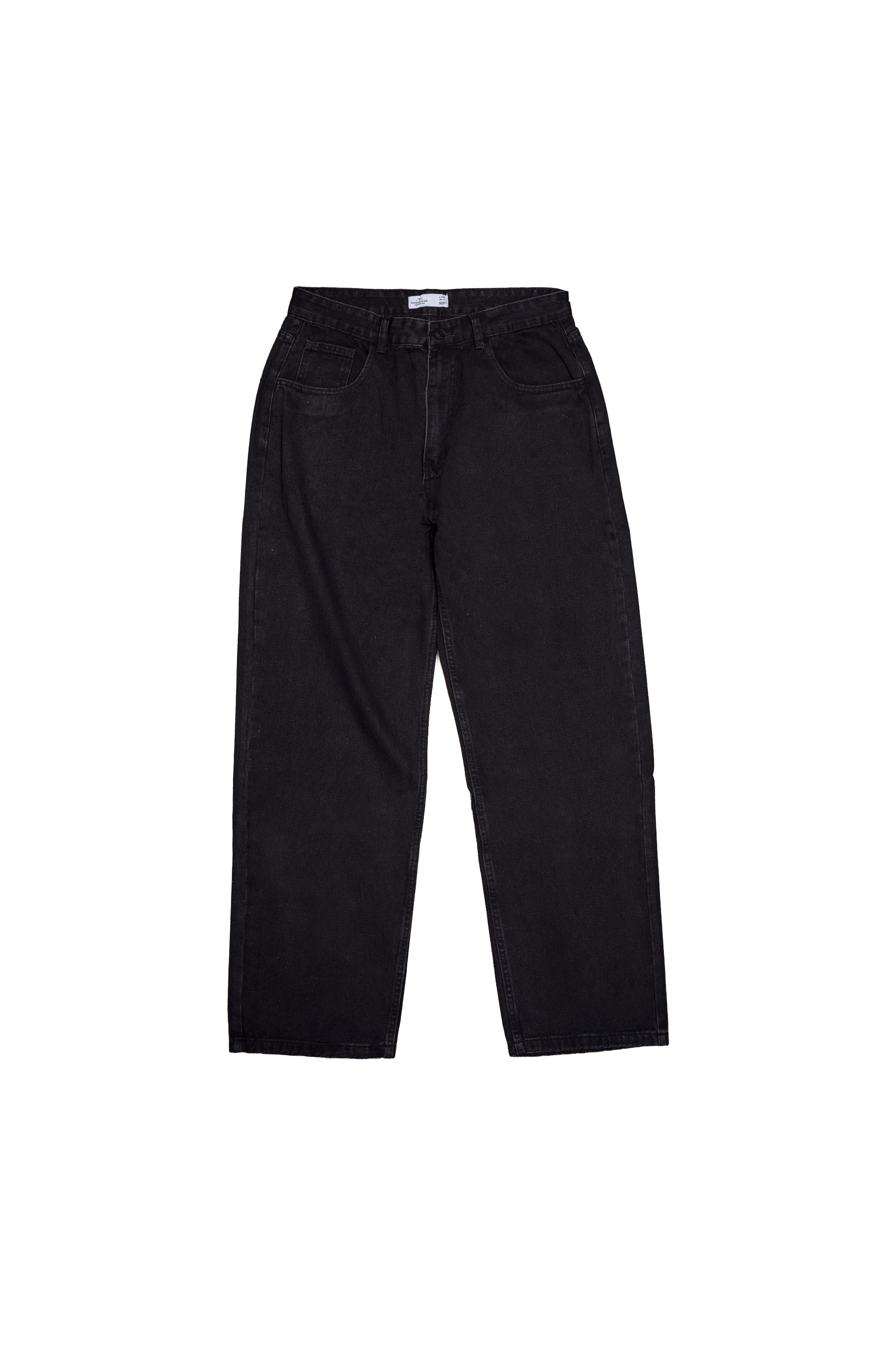 Jean Negro Lavado Corte Chill - frente