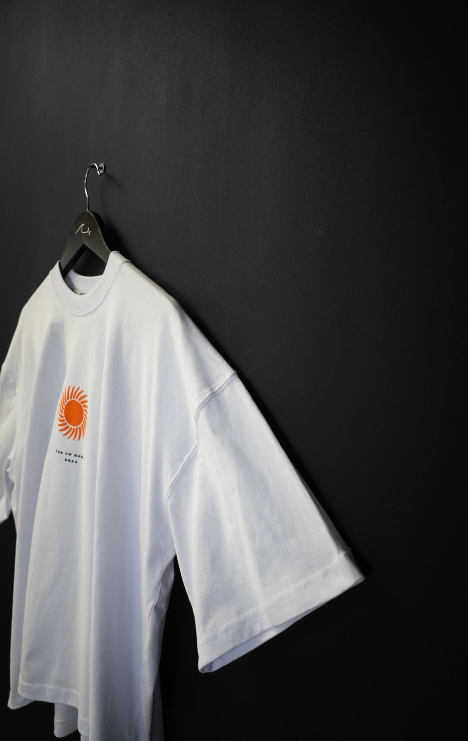 Remera Boxy White Voltage