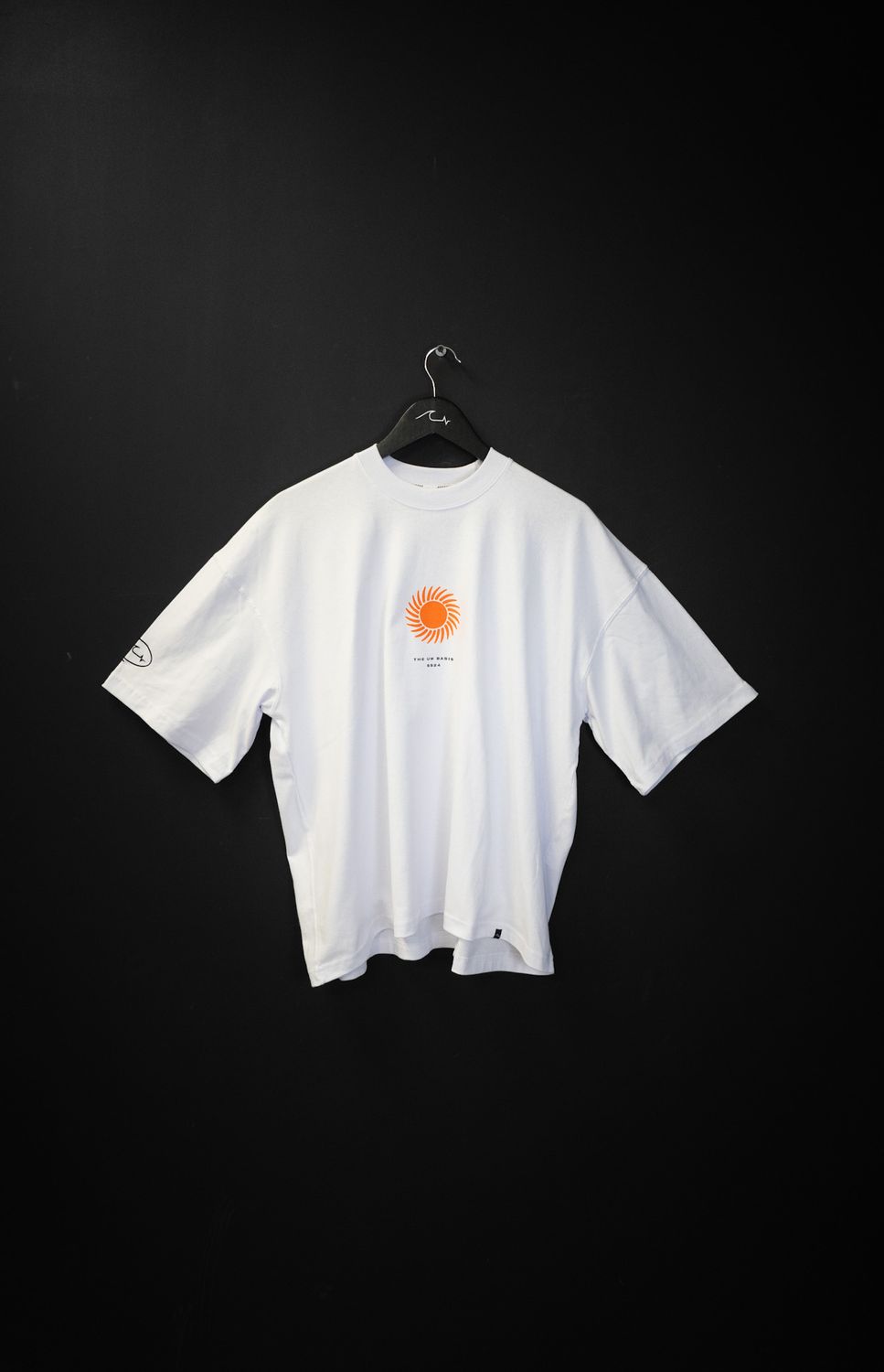 Remera Boxy White Voltage