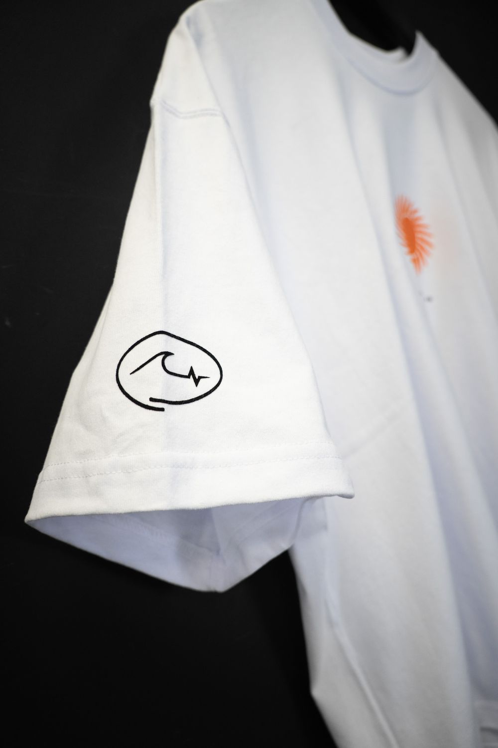 Remera Boxy White Voltage