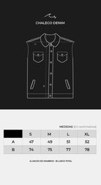 Chaleco Denim Grey