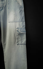 Pantalón Cargo Denim Light