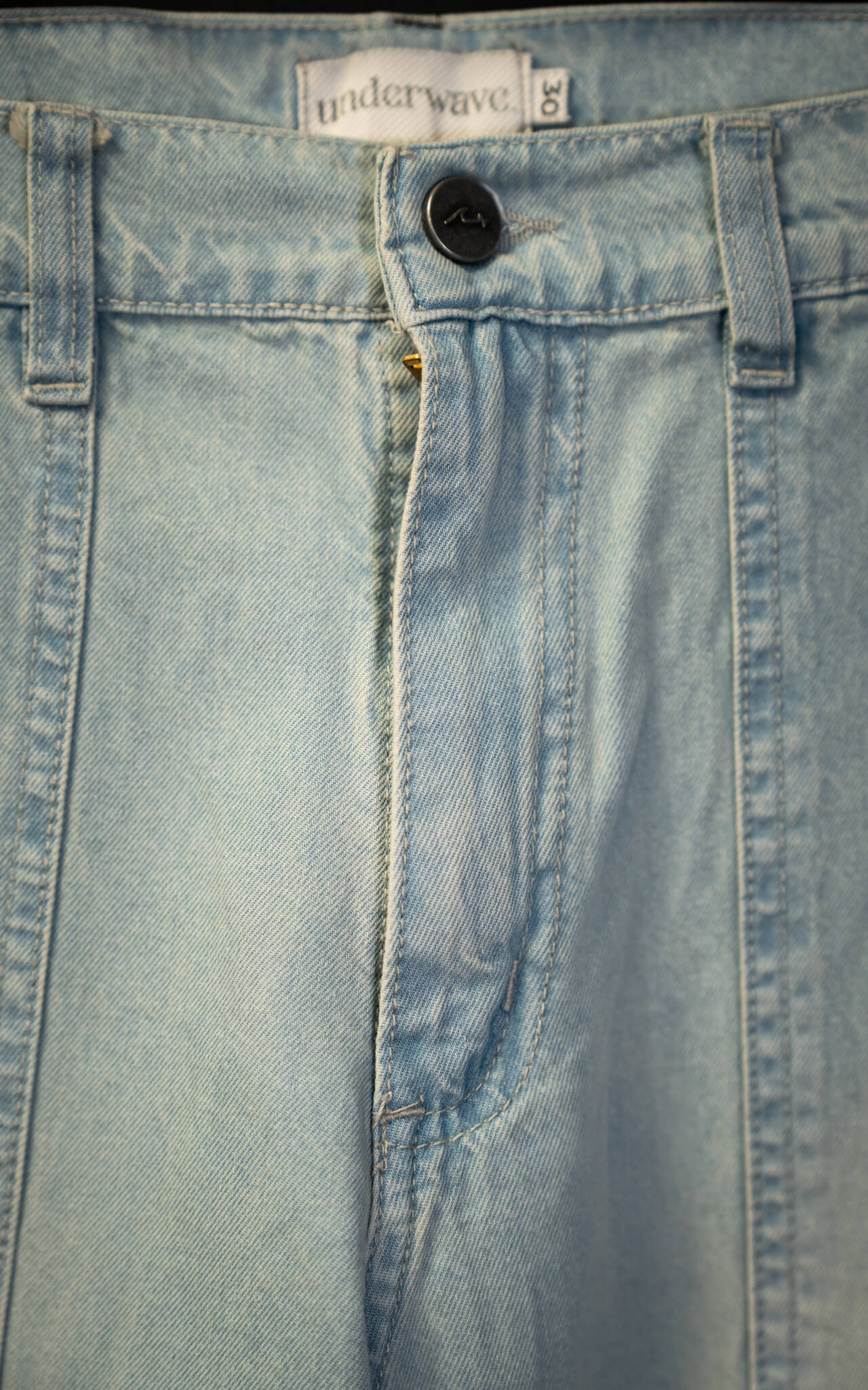 Pantalón Cargo Denim Light
