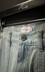Pantalón Cargo Denim Light