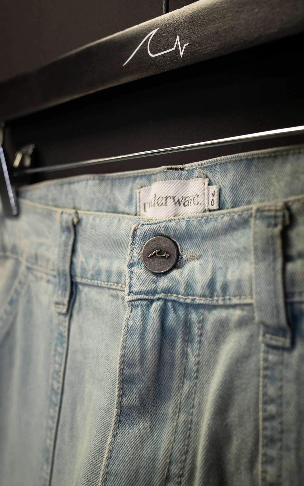 Pantalón Cargo Denim Light