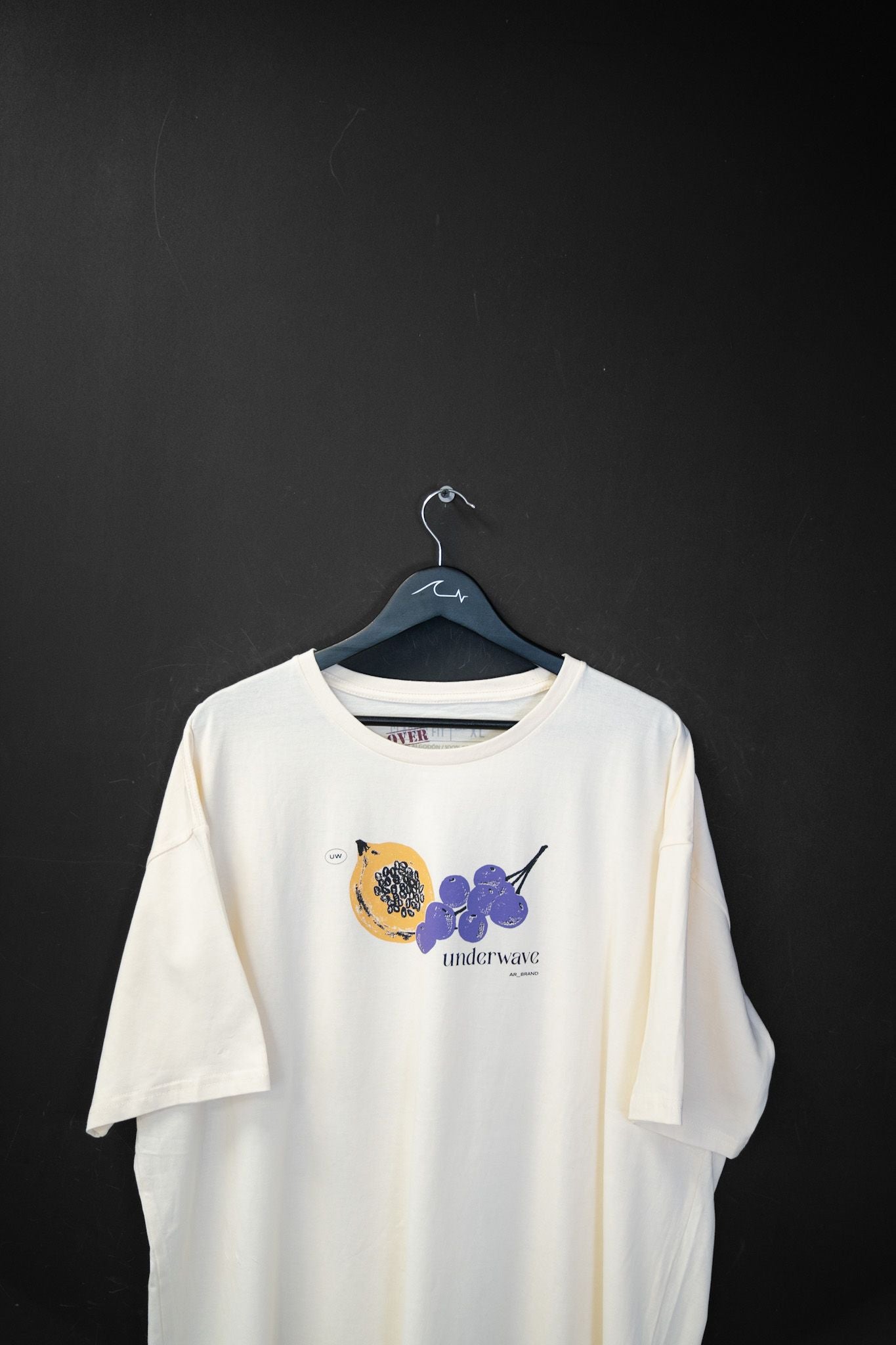 Remera Over Ferrugem Vainilla de