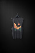 Musculosa Humahuaca Black Washed