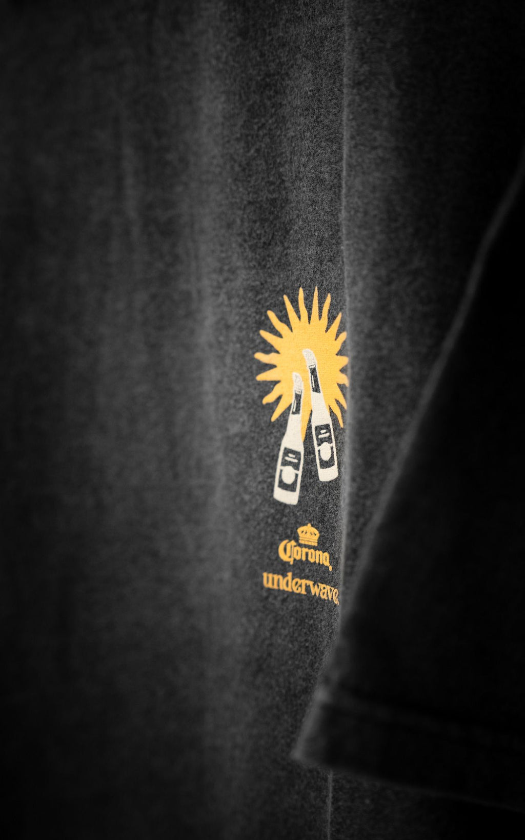 Remera Oversize Sunset Corona Festival Washed de