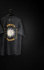Remera Oversize Sunset Corona Festival Washed de