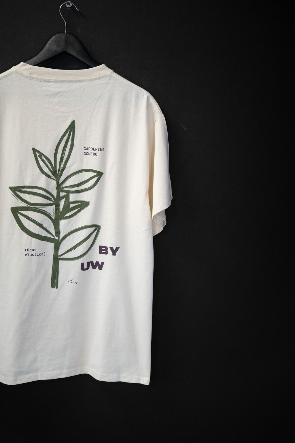 Remera Plant Vainilla Oversized NW