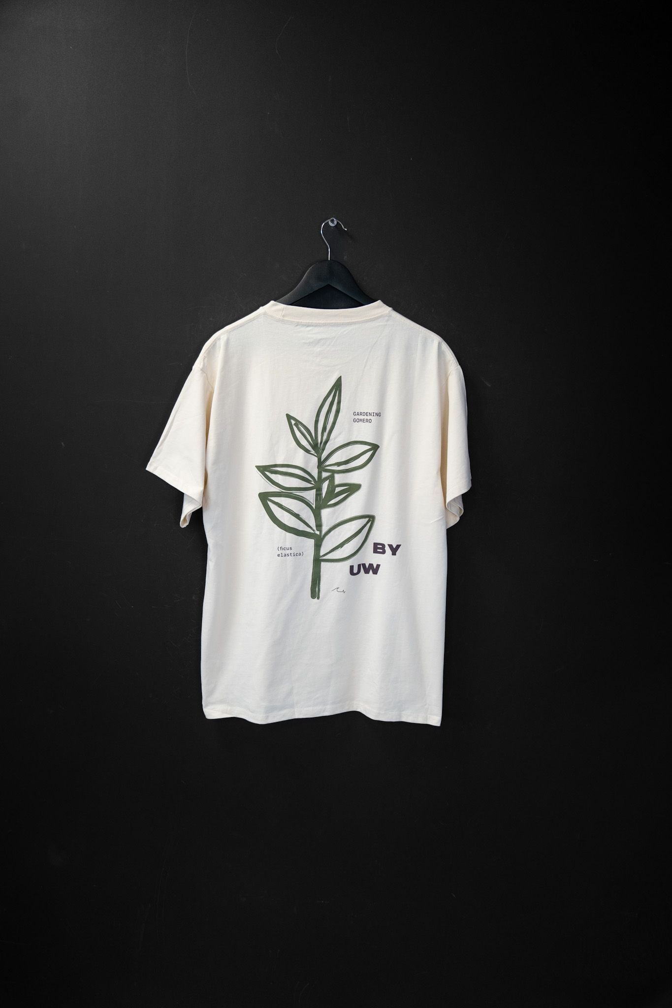 Remera Plant Vainilla Oversized NW