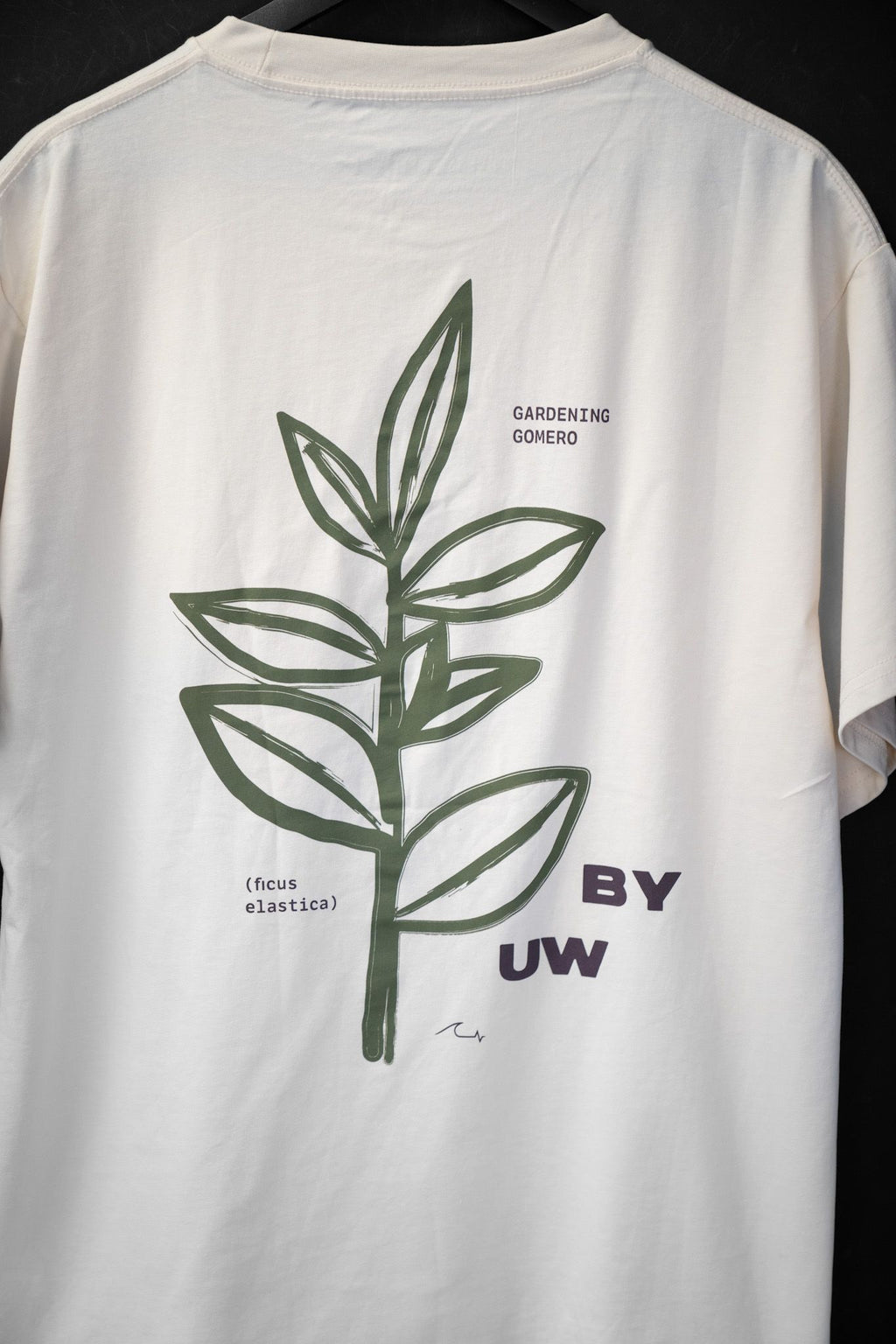 Remera Plant Vainilla Oversized NW