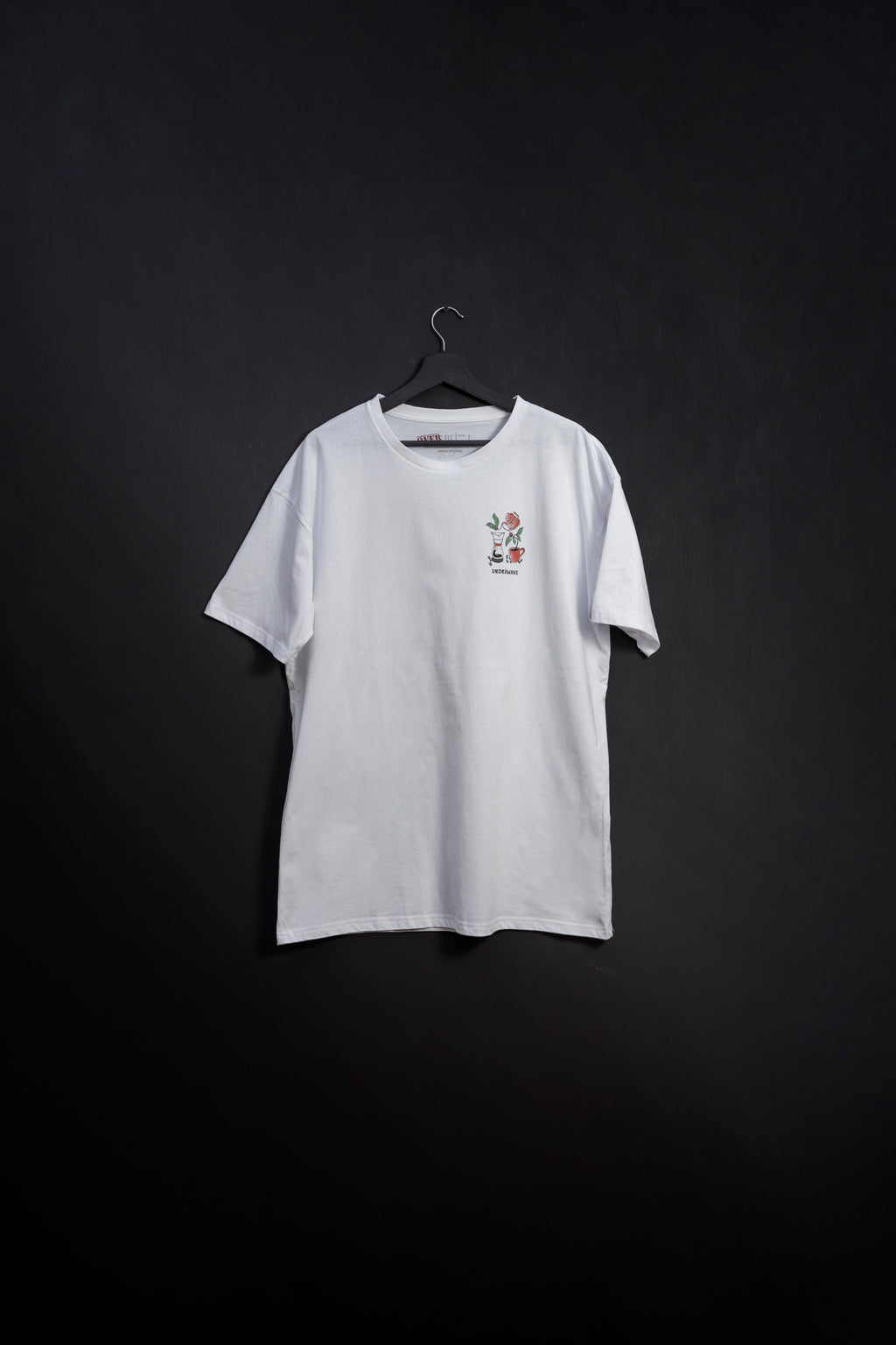 Remera Oversize Latte White