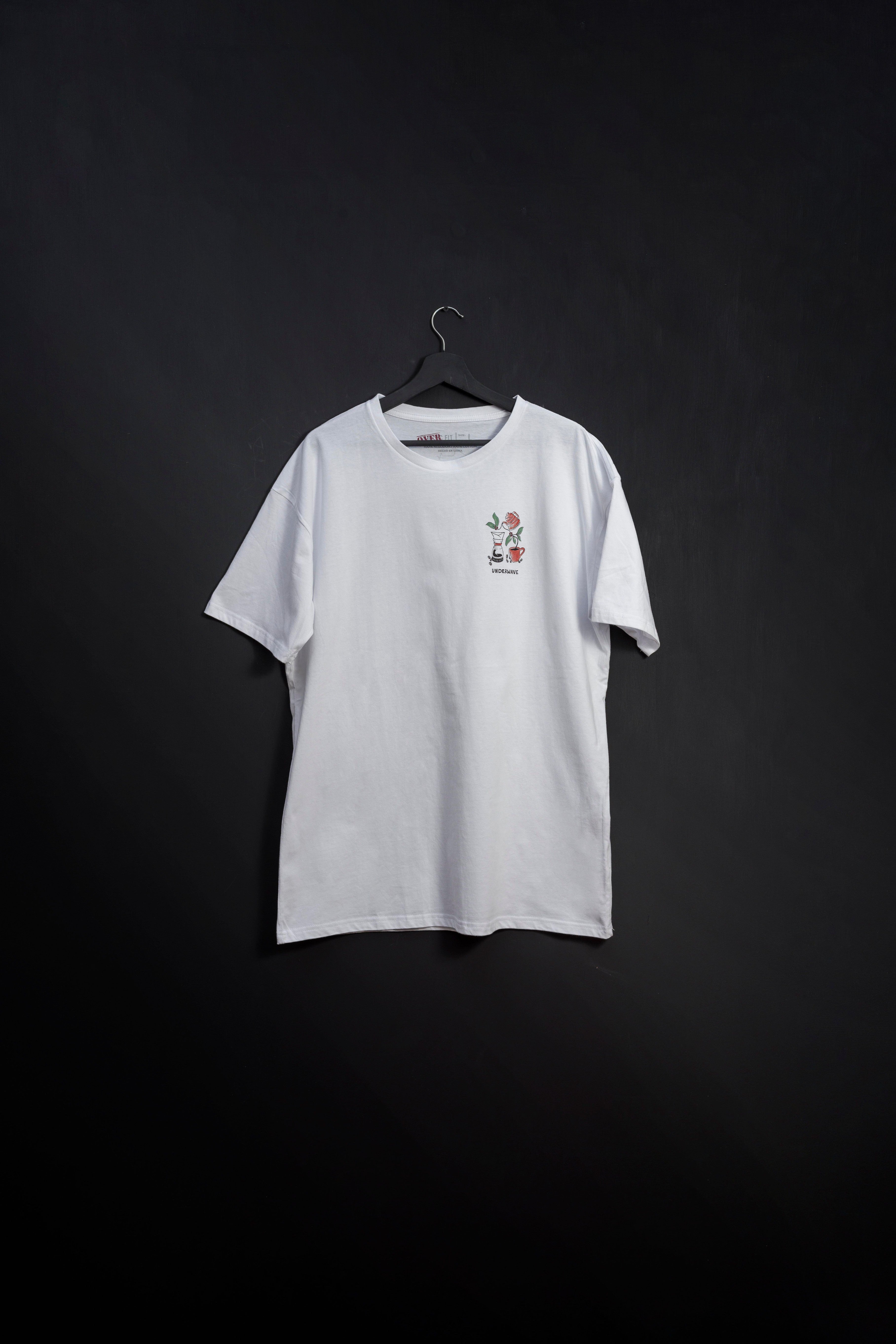 Remera Oversize Latte White