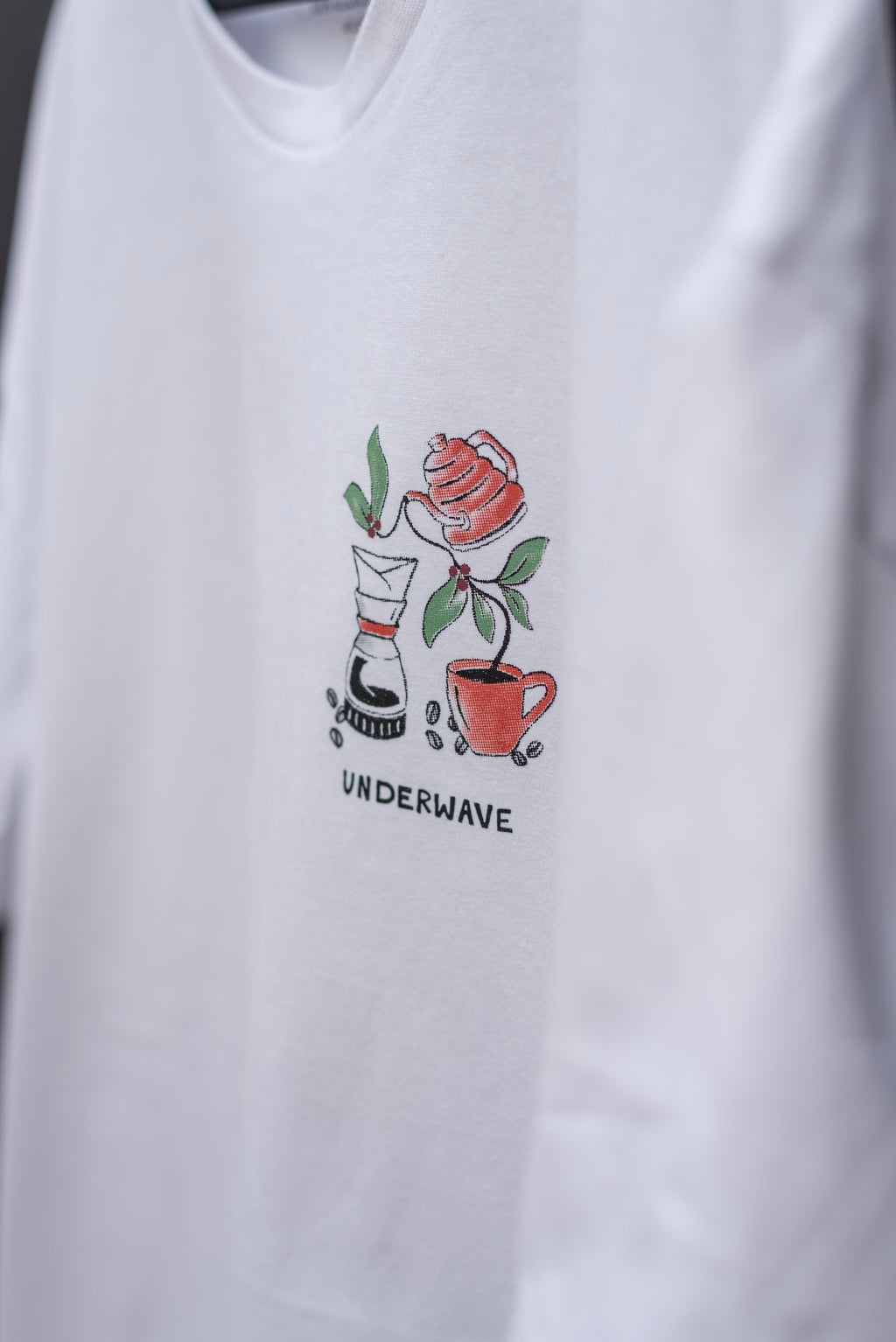 Remera Oversize Latte White