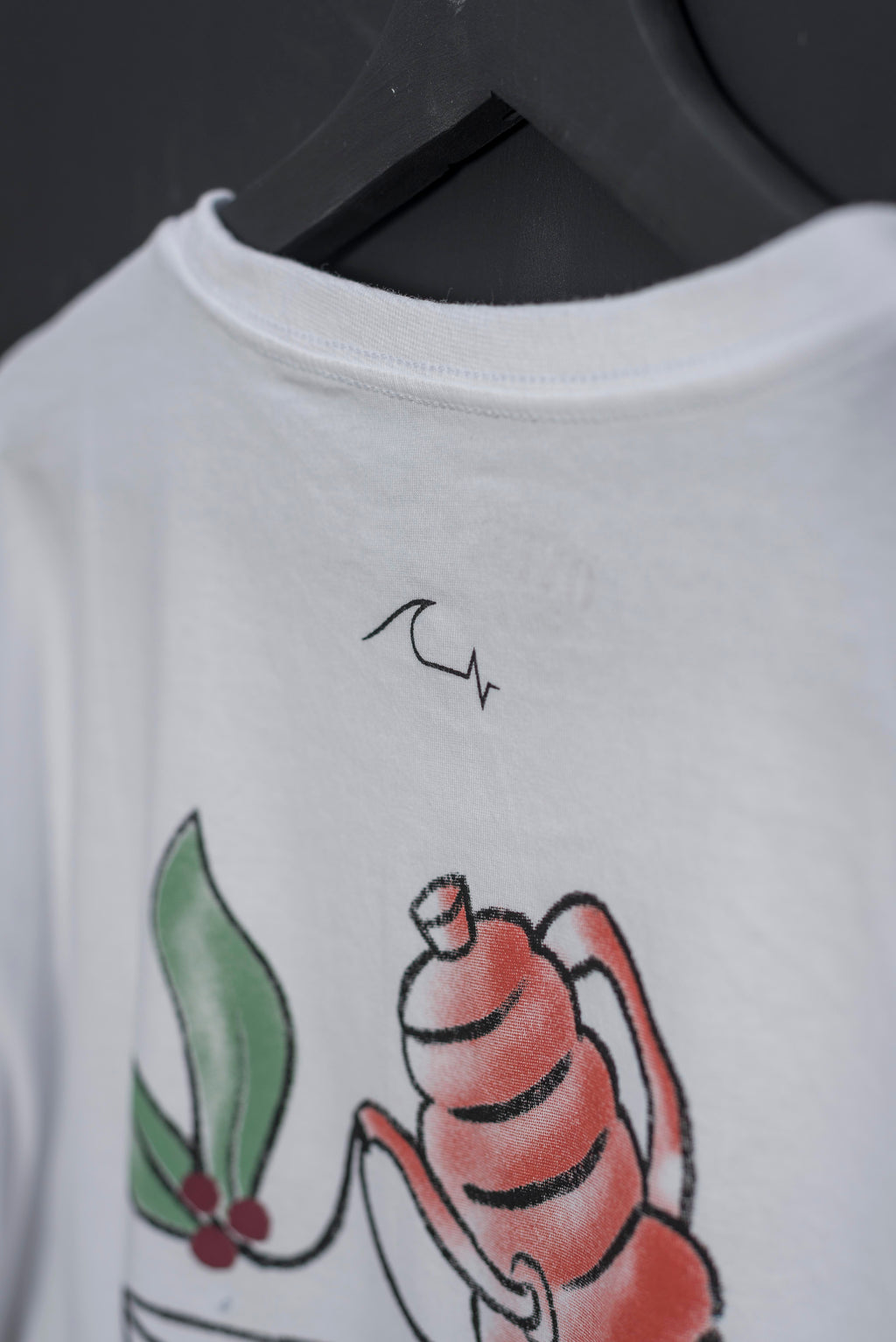 Remera Oversize Latte White