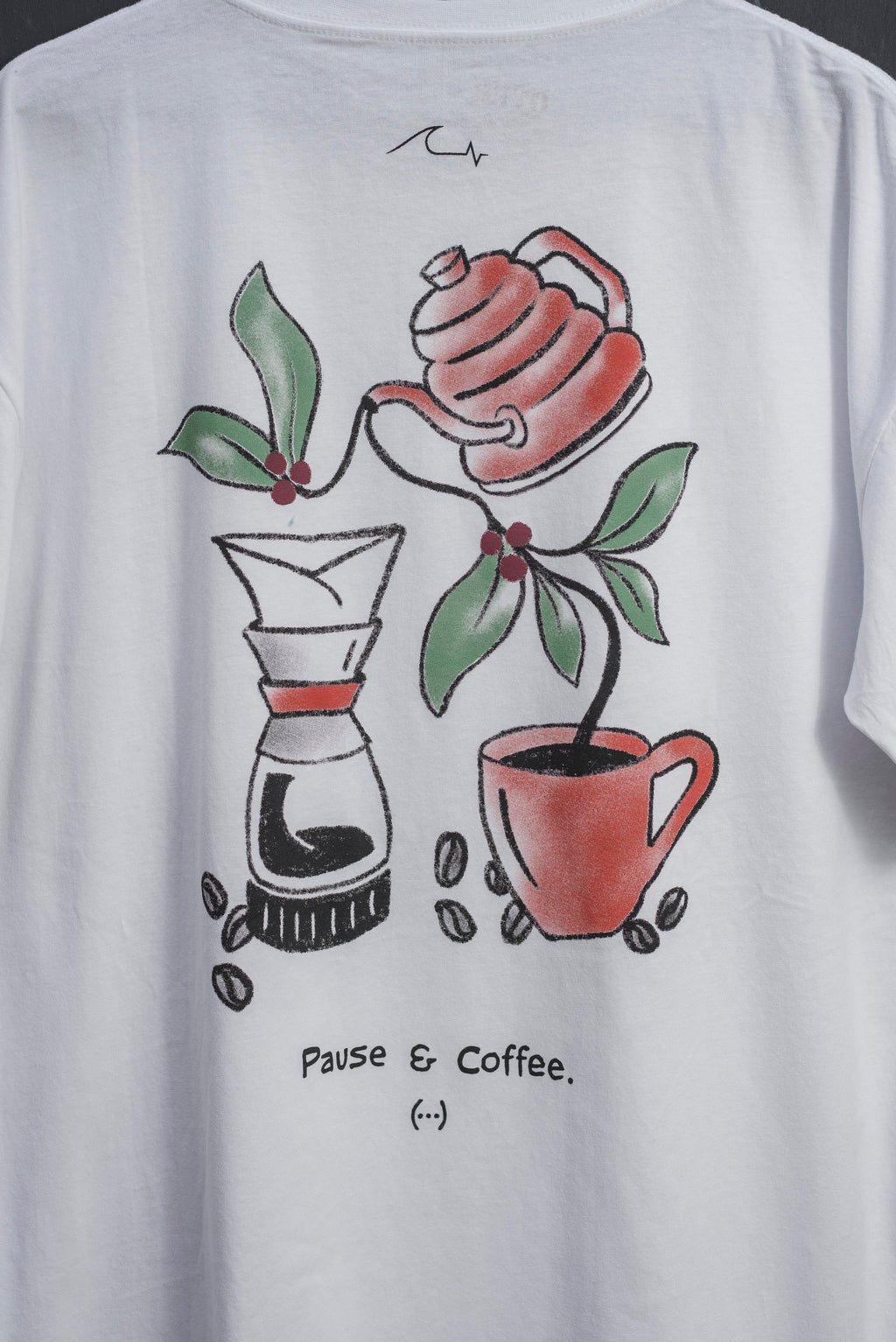 Remera Oversize Latte White