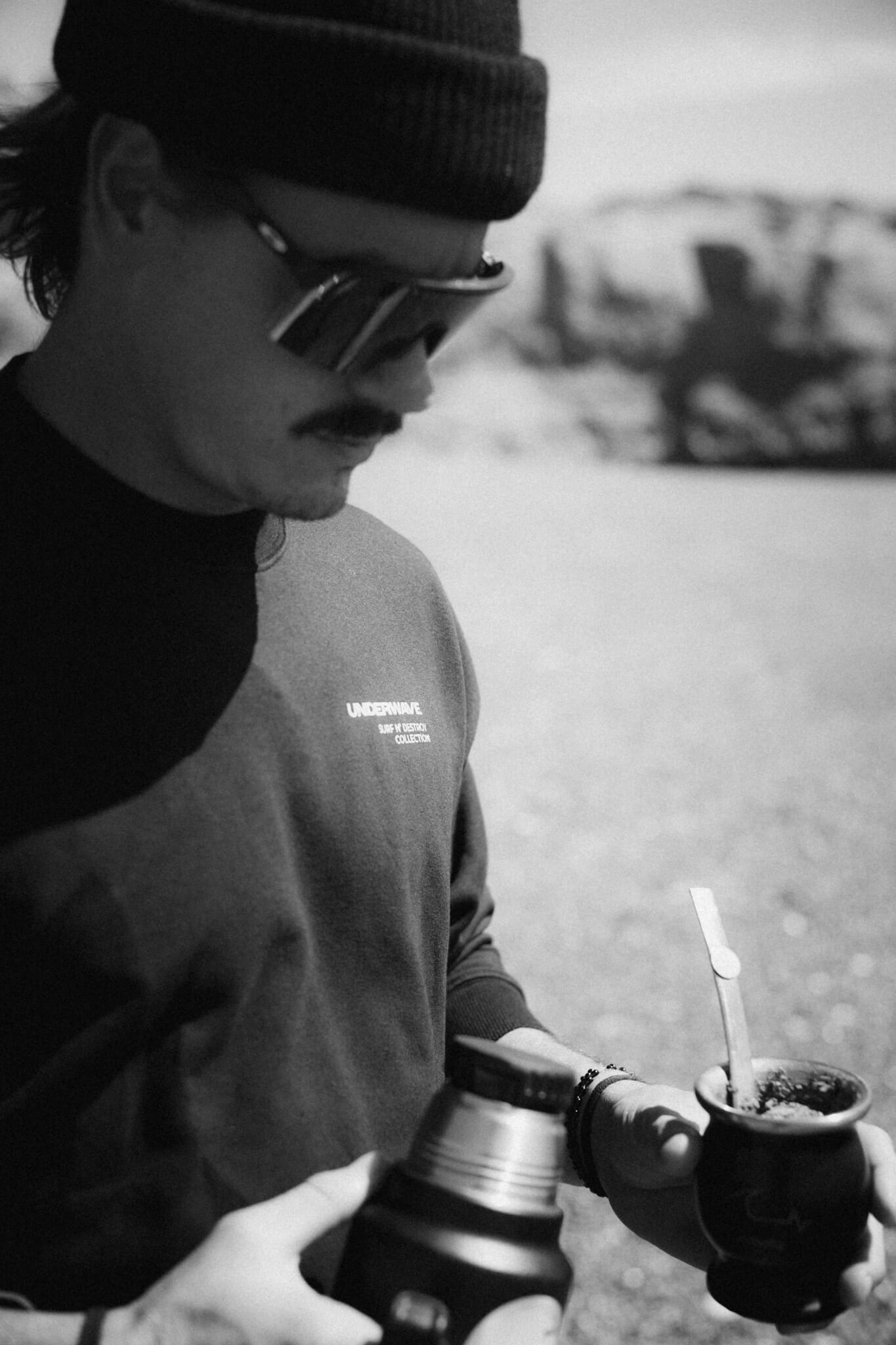 Crew Pardelas Black Washed