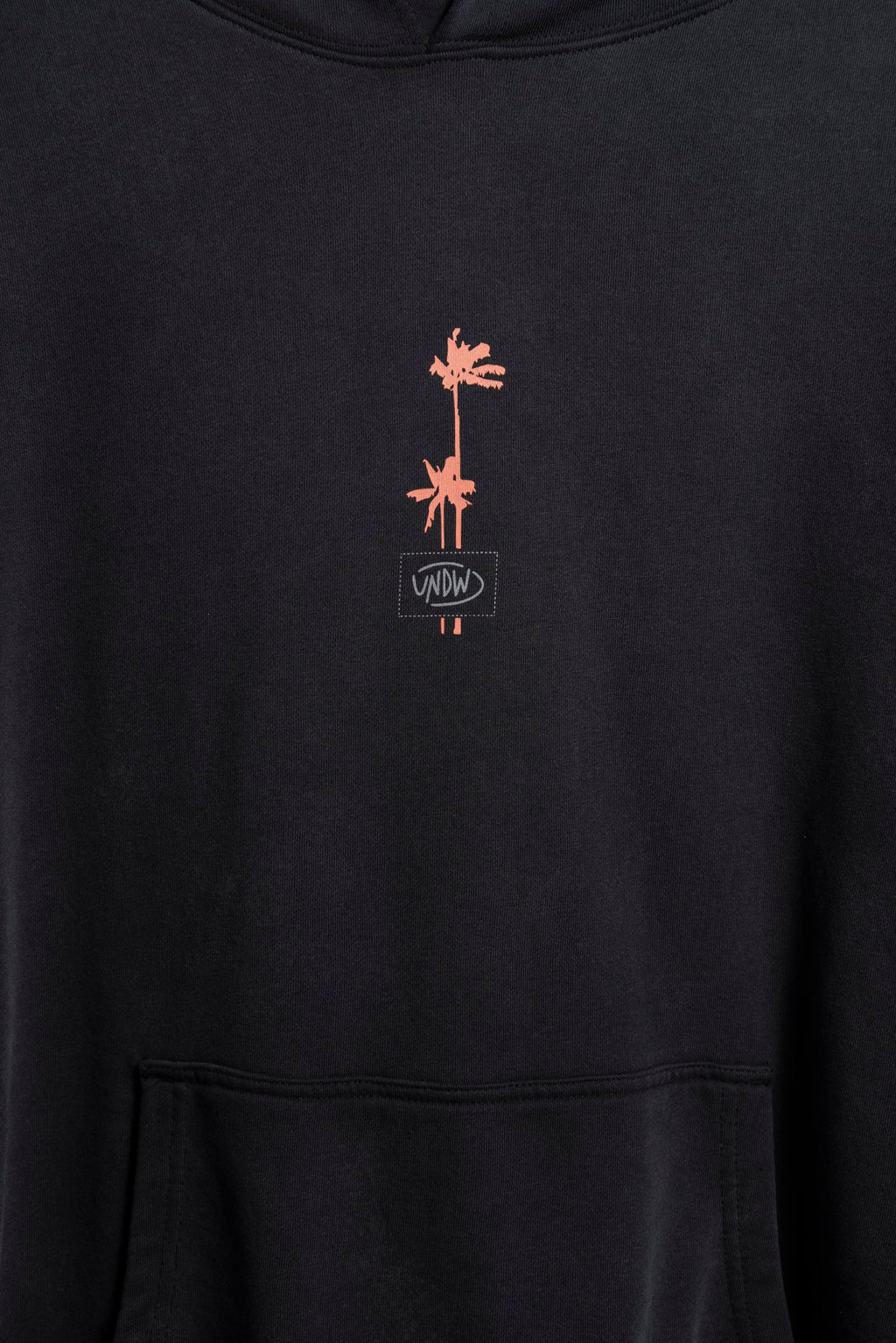 Hoodie Cangrejo Black Washed