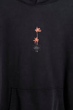 Hoodie Cangrejo Black Washed