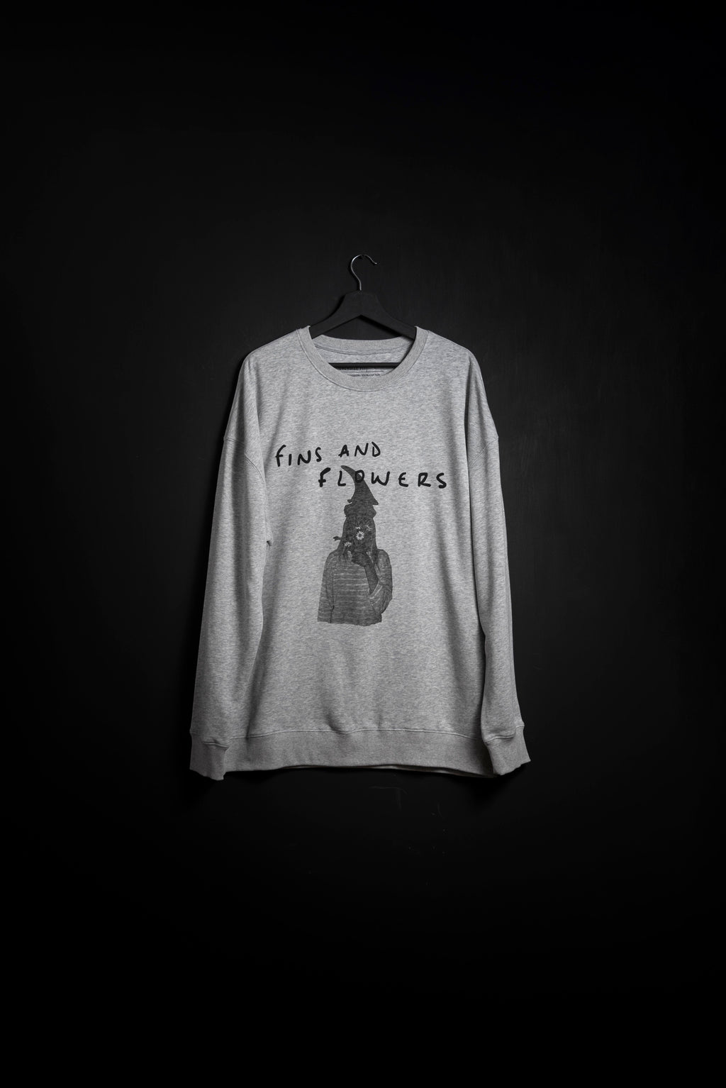 Crew Flowers Gris Melange new