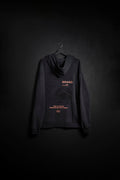 Hoodie Cangrejo Black Washed