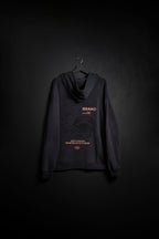 Hoodie Cangrejo Black Washed