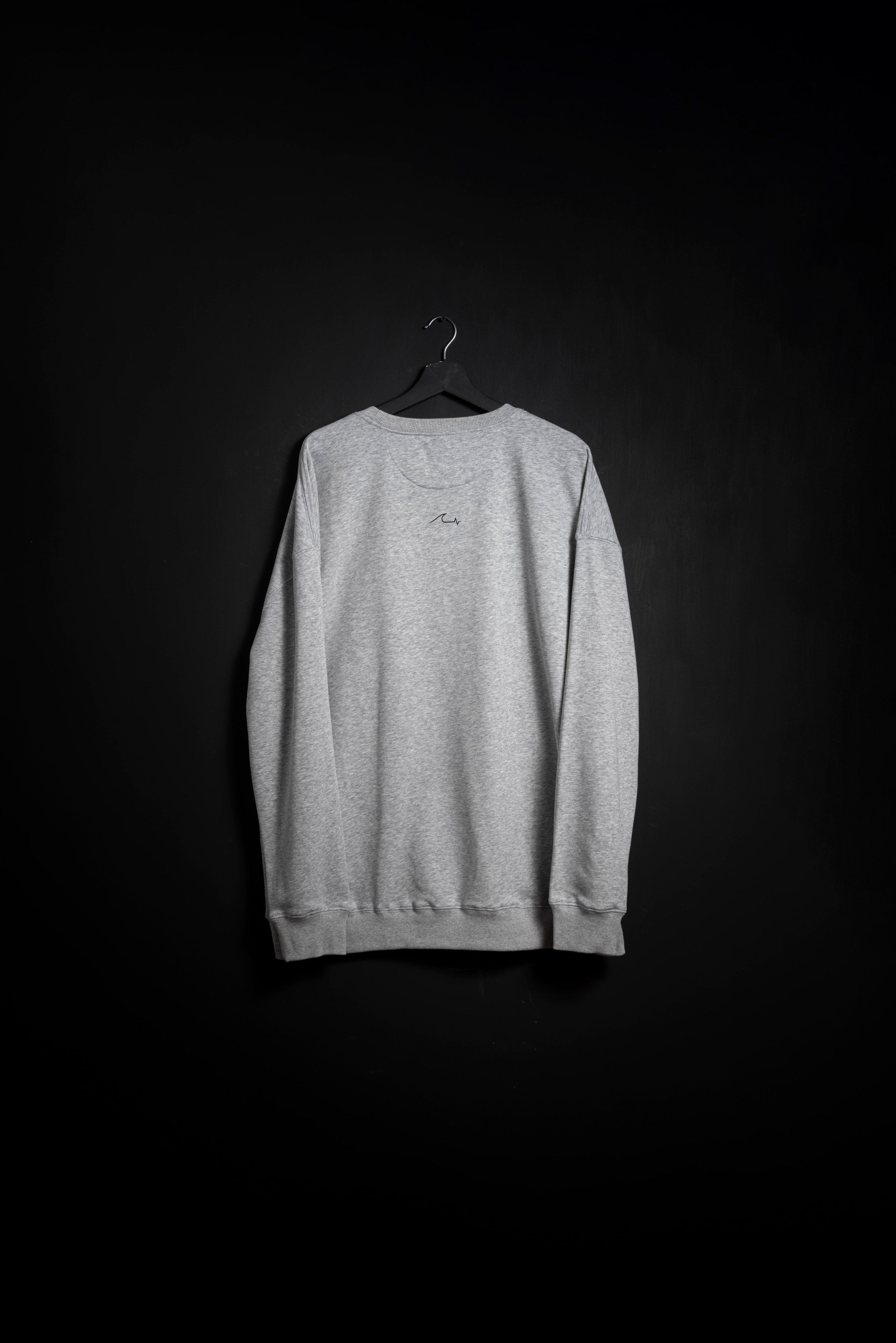 Crew Flowers Gris Melange new