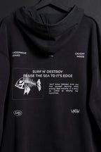 Hoodie Pez Black Washed new