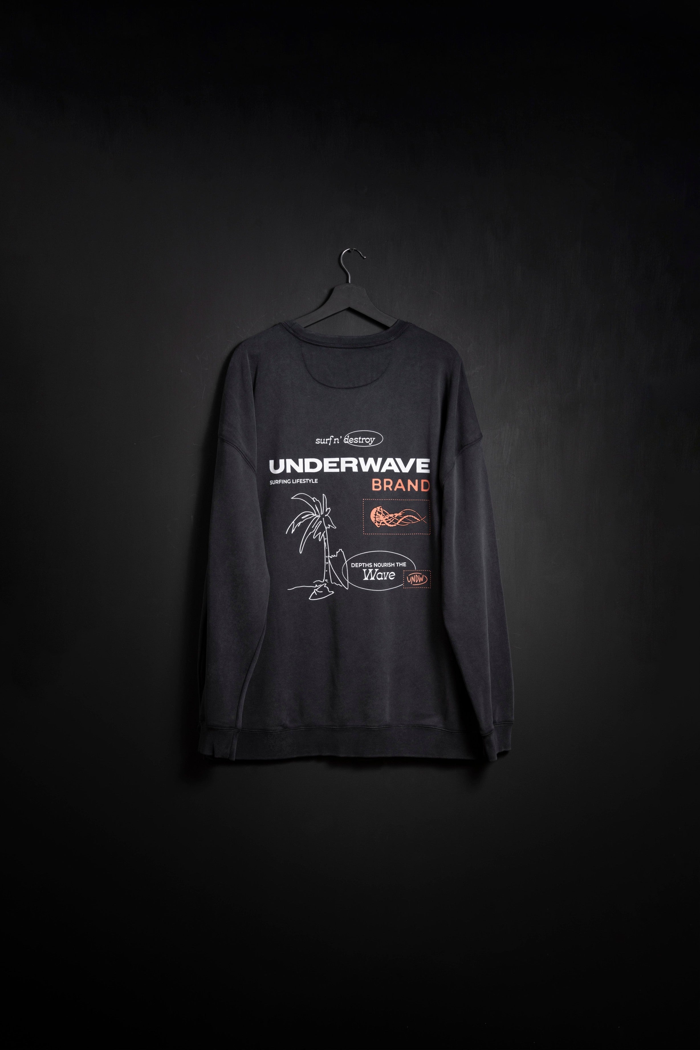 Crew Caleta Black Washed