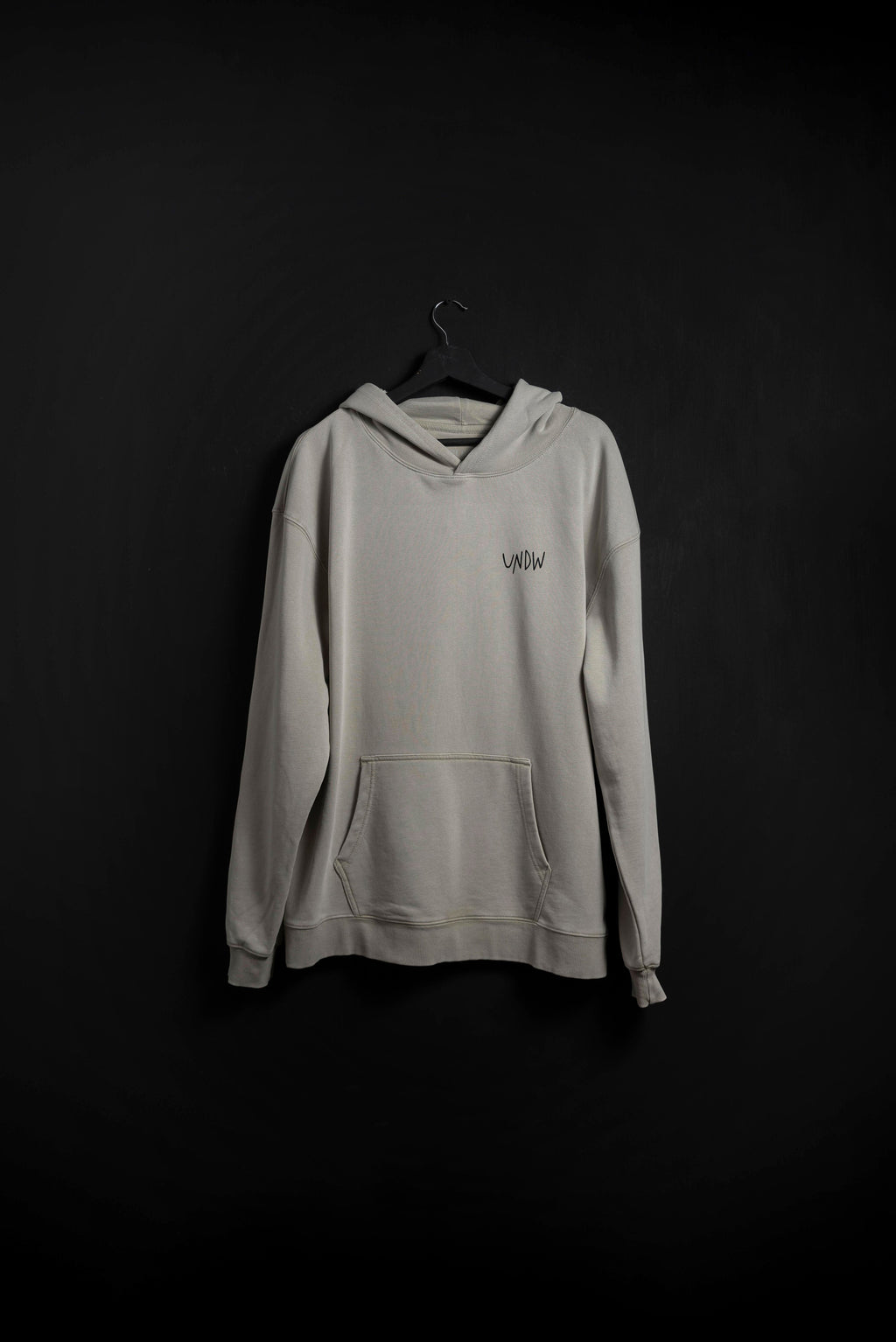 Hoodie Khaki Washed Alamos