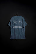 Remera Oversize Union Azul Washed new
