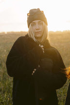 Campera Sherpa Bear Black new