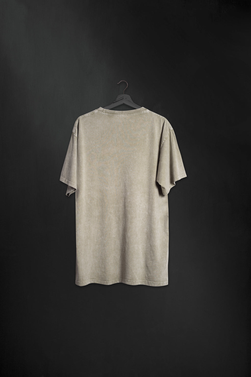 Remera Over Senecio Gris Lavada ss
