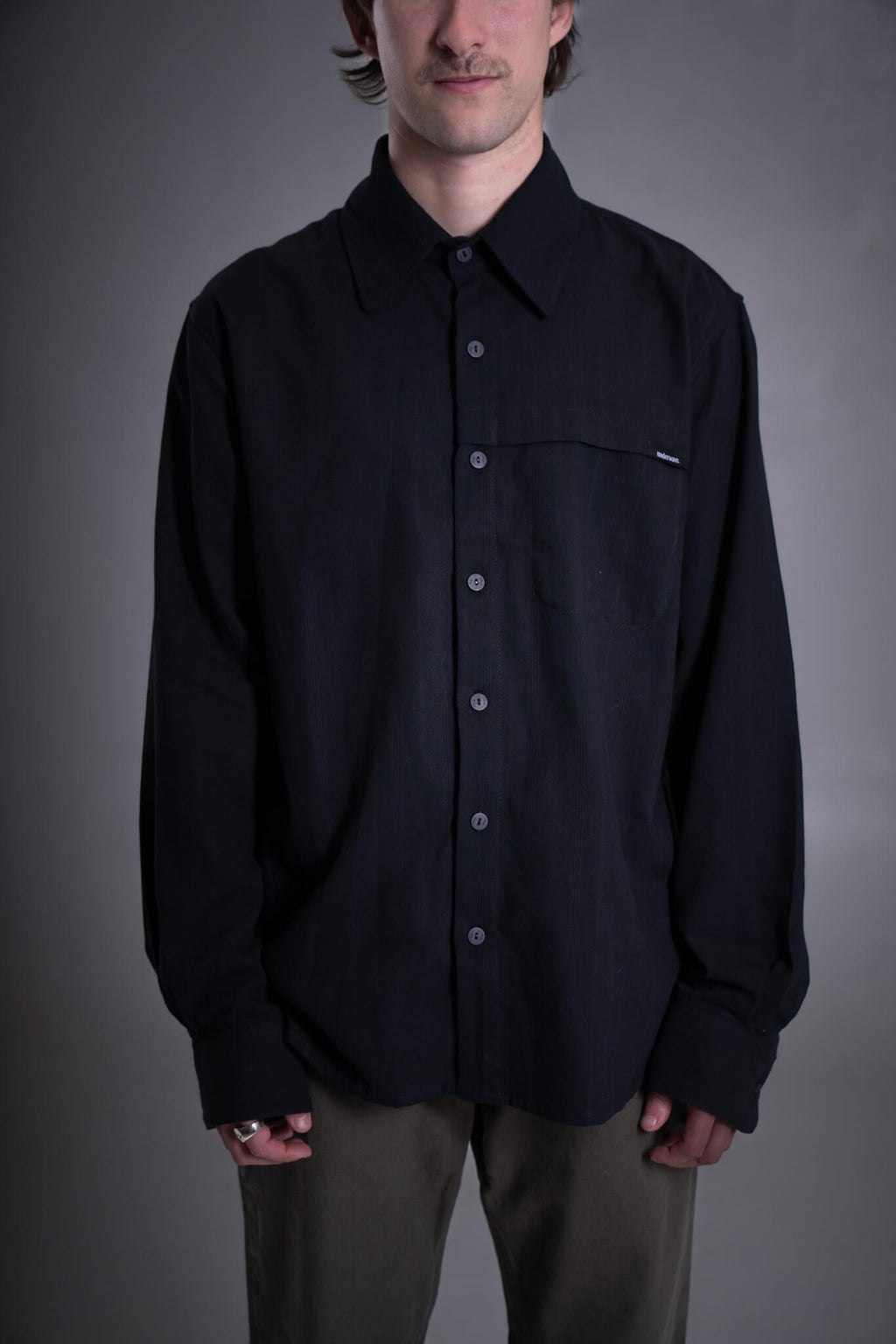 Camisa Manga Larga Drift Black