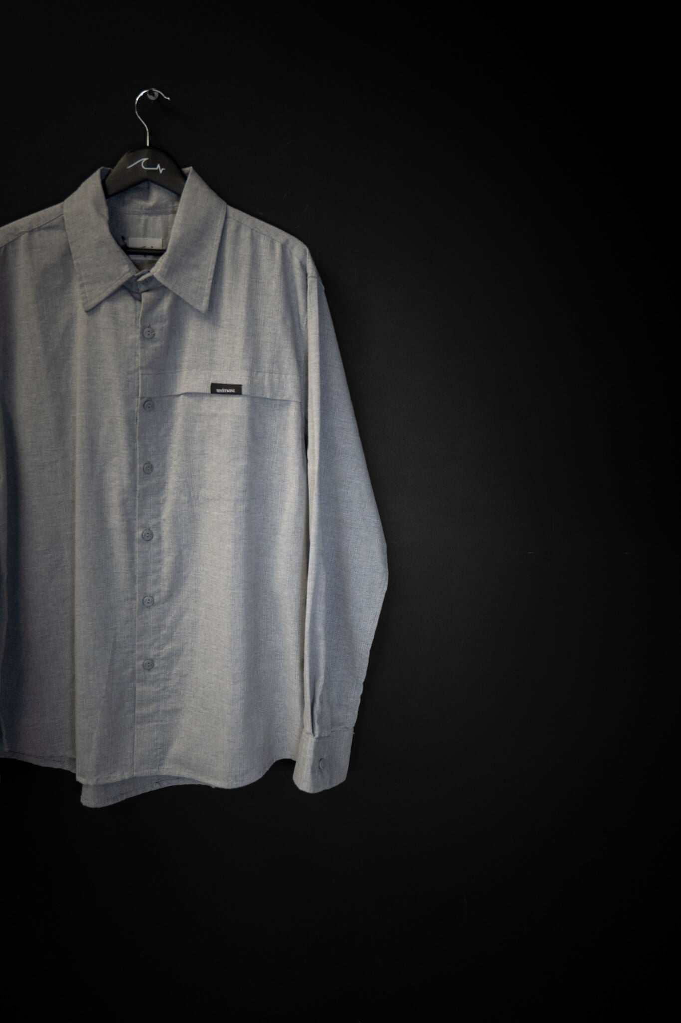 Camisa Manga Larga Tissu Grey