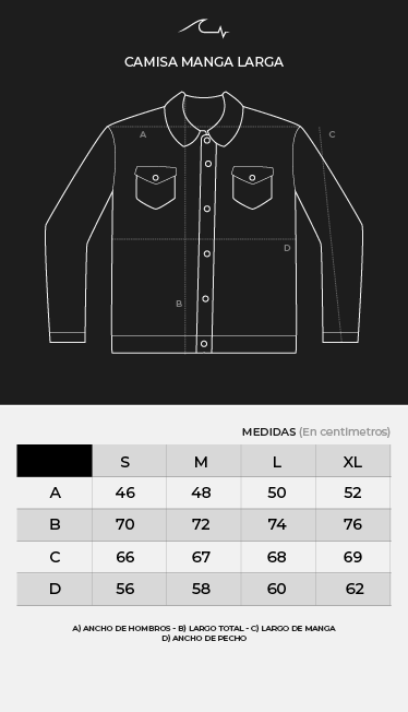 Camisa Manga Larga Drift Black