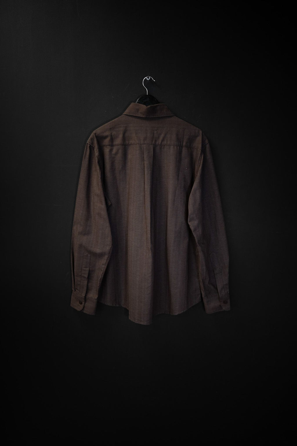Camisa Manga Larga Checked Brown