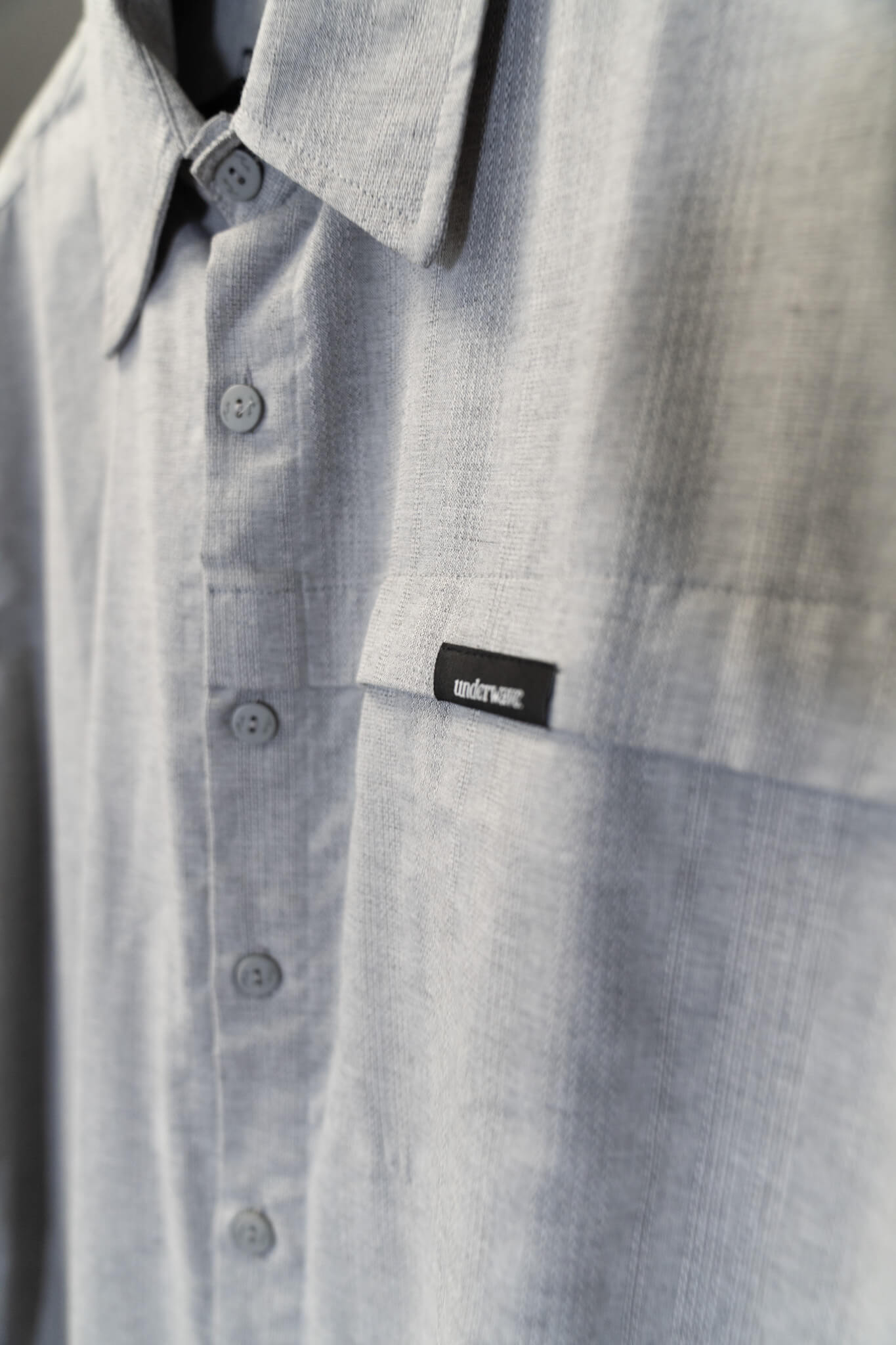 Camisa Manga Larga Tissu Grey