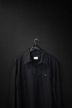 Camisa Manga Larga Gingham Gris Topo