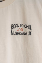 Remera Over Vainilla Hand to chill ss
