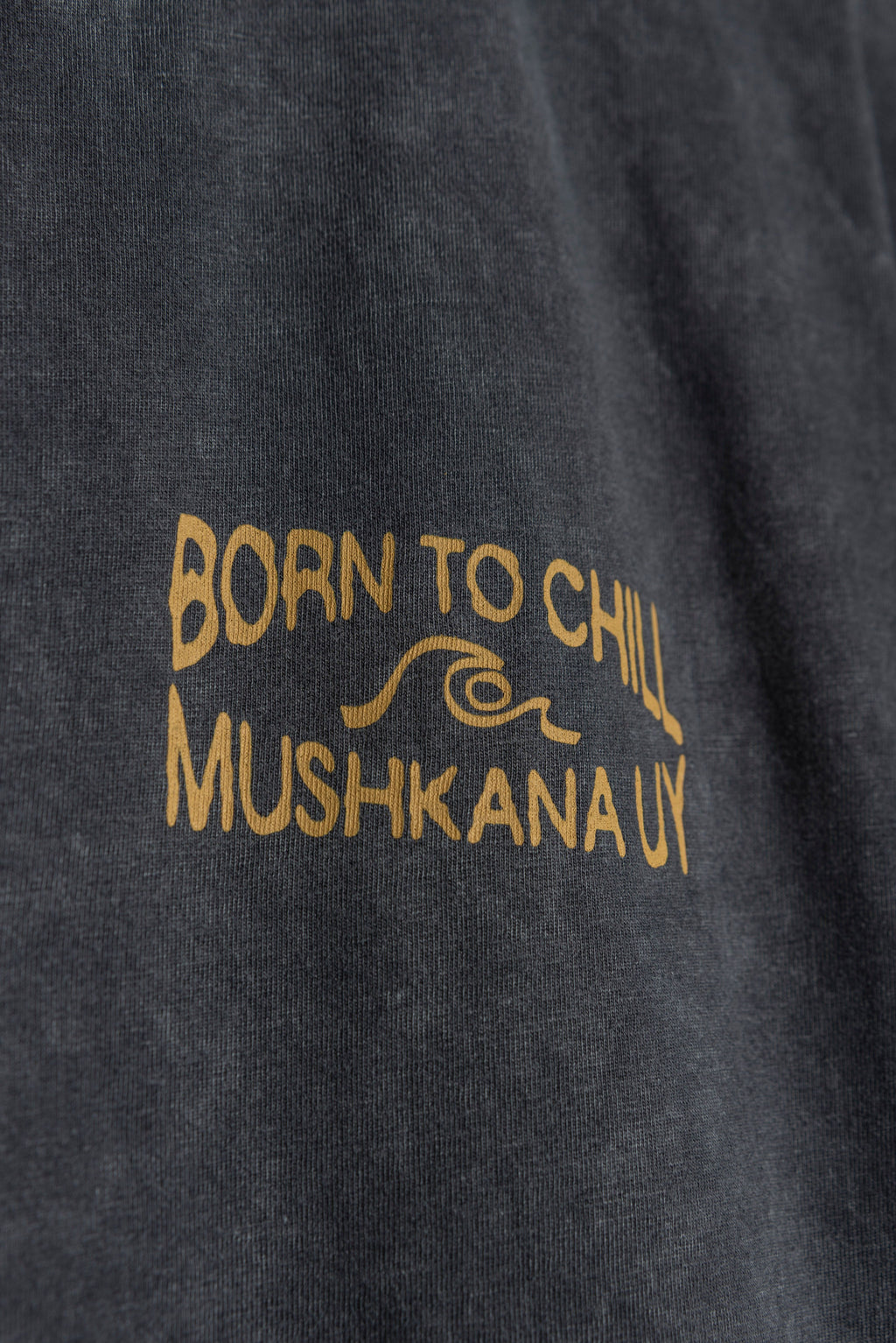 Remera Classic Black Washed Hand to Chill SS