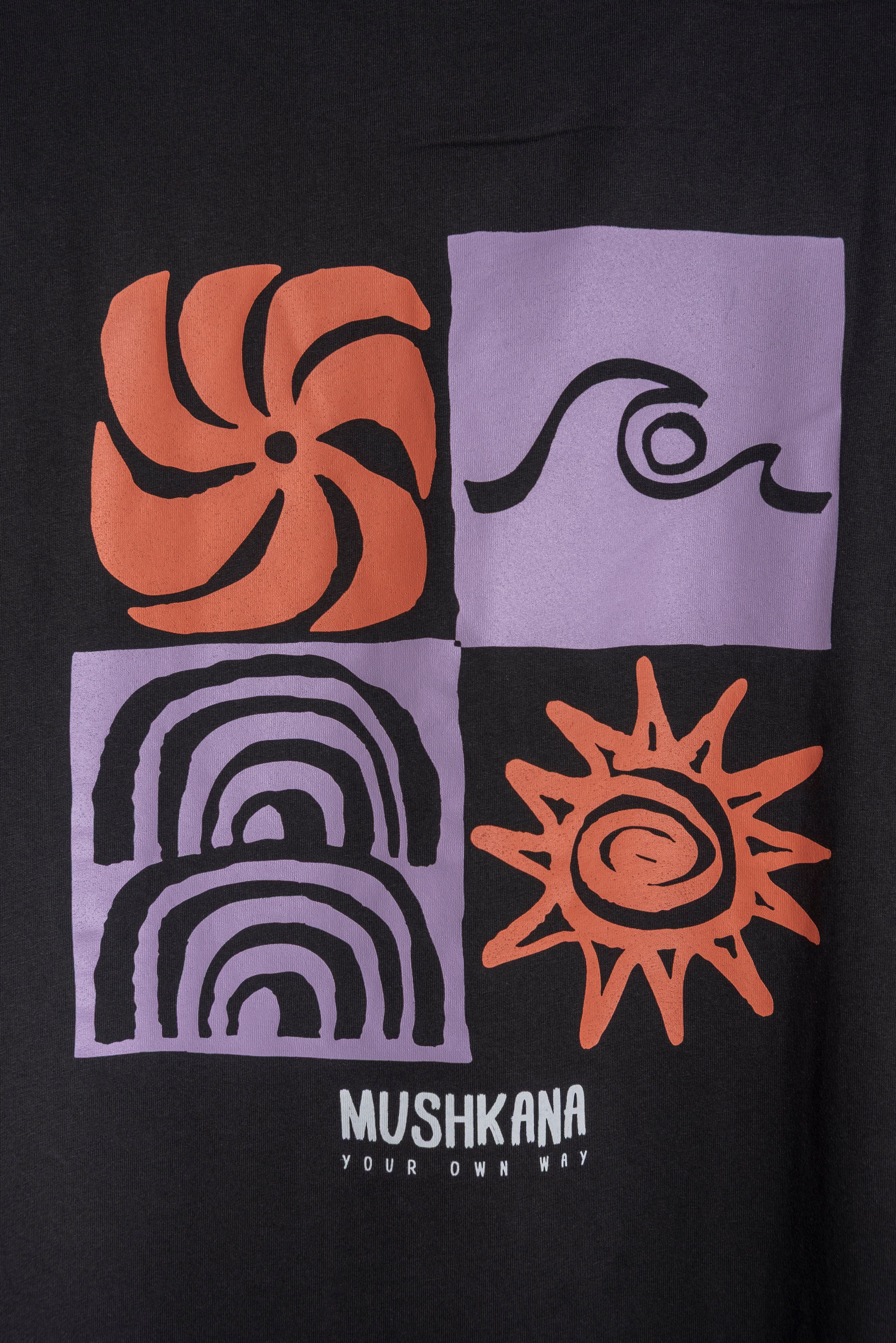 Remera Over Black Summer SS