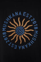 Remera Over Black Sunny Sun ss