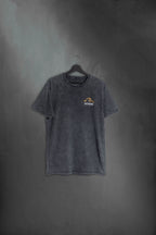 Remera Classic Fit Black Washed Peace SS