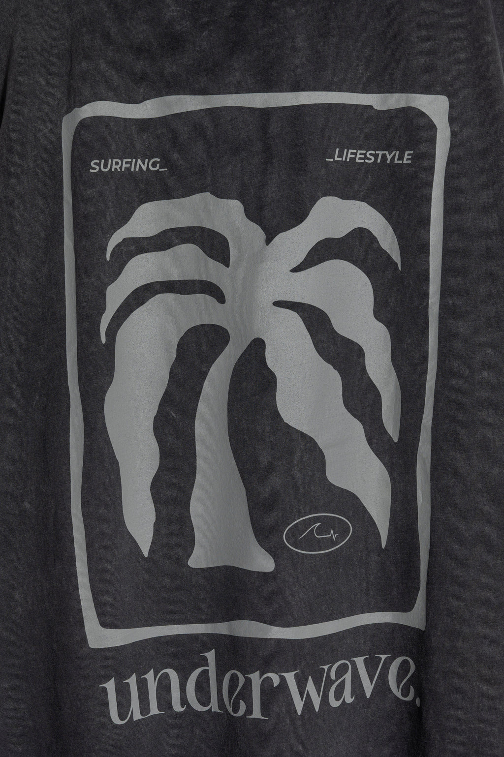 Musculosa Palmiye Black Washed ss